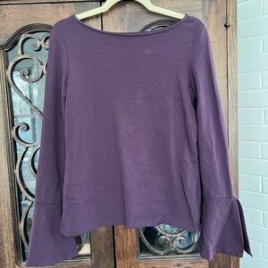 Halogen bell sleeve top